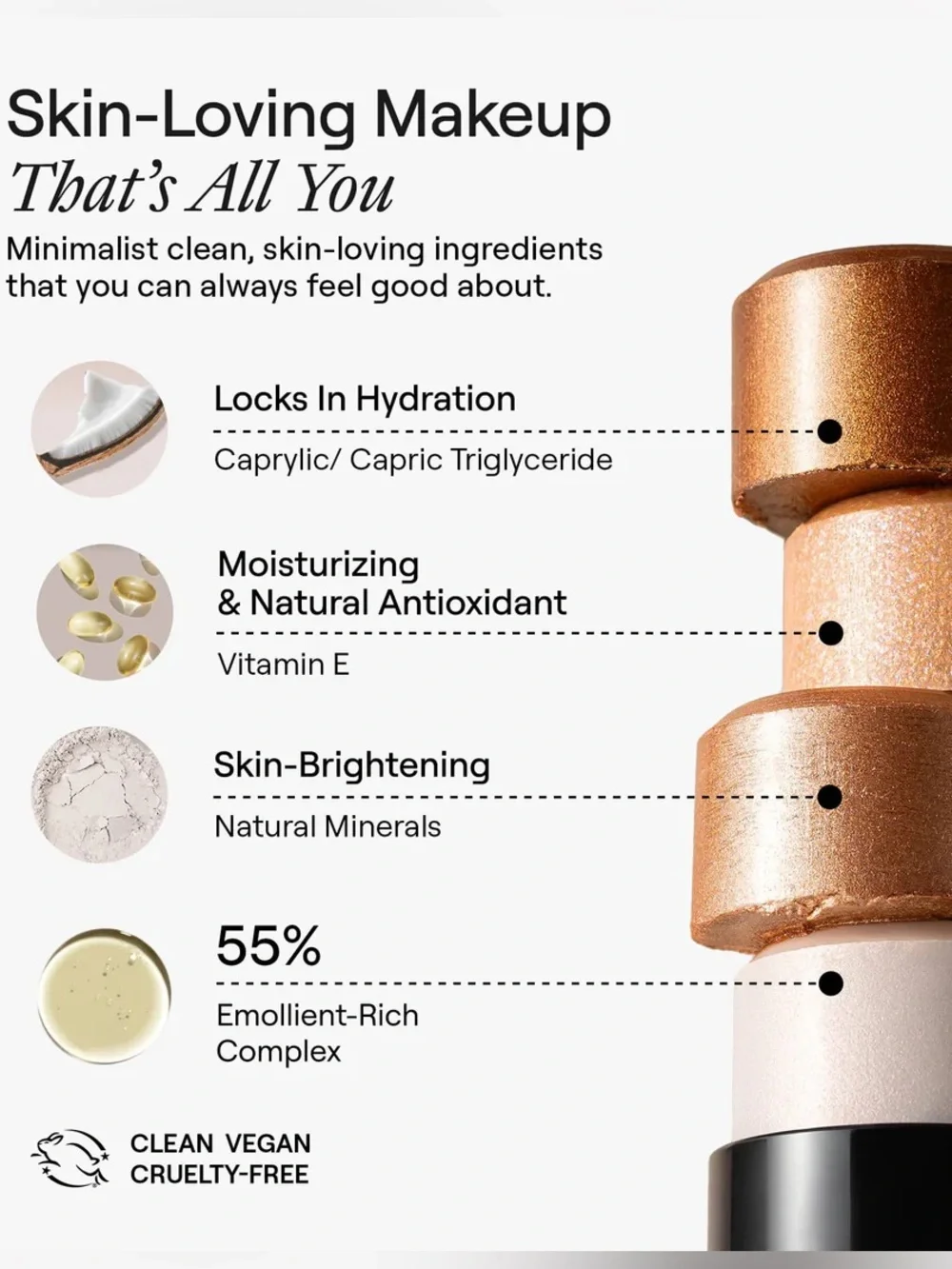 NEW NUDESTIX Nudies Glow Highlighter Stick